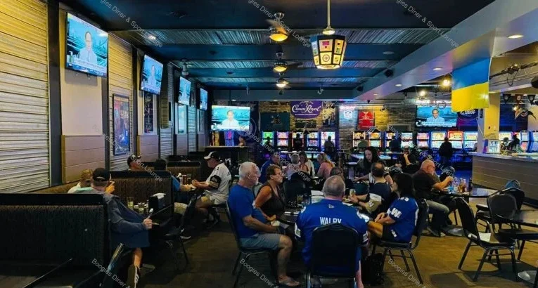 Widescreen TVs Sports Bar