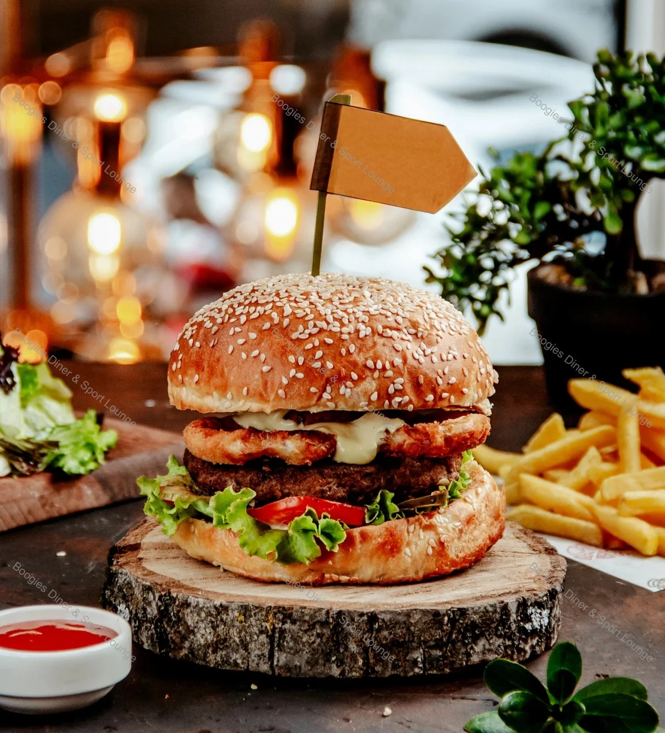 Legendary Bacon Cheeseburger with Fresh Cut Fries